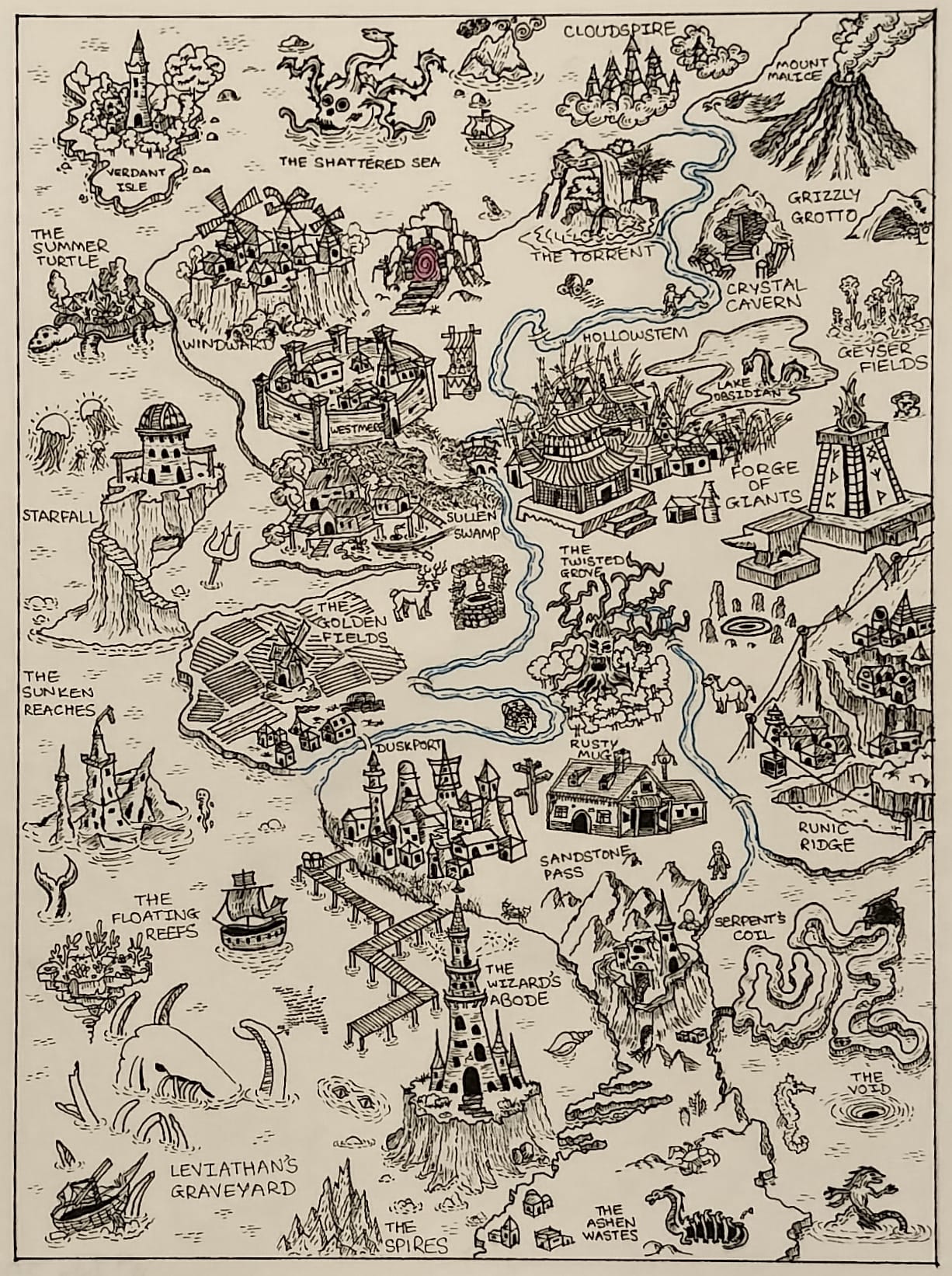 A Fantasy Map